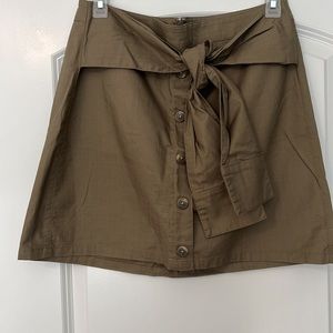 Express Green Skirt